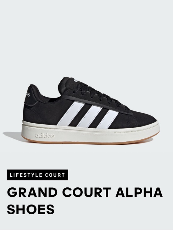 adidas Shoes - Adidas Women’s Grand Court Alpha Sneakers black  Size 6